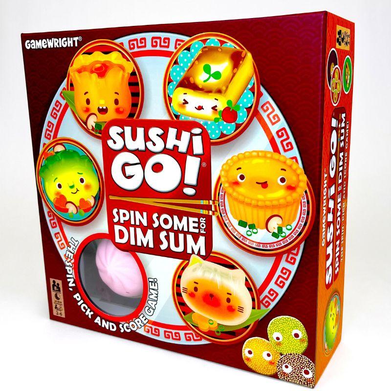 Sushi Go! Spin Some for Dim Sum – Family Strategy Board Game - by Gamewright