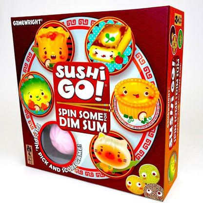 Sushi Go! Spin Some for Dim Sum – Family Strategy Board Game - by Gamewright