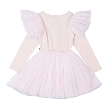 Little Puppy Long Sleeve Circus Dress