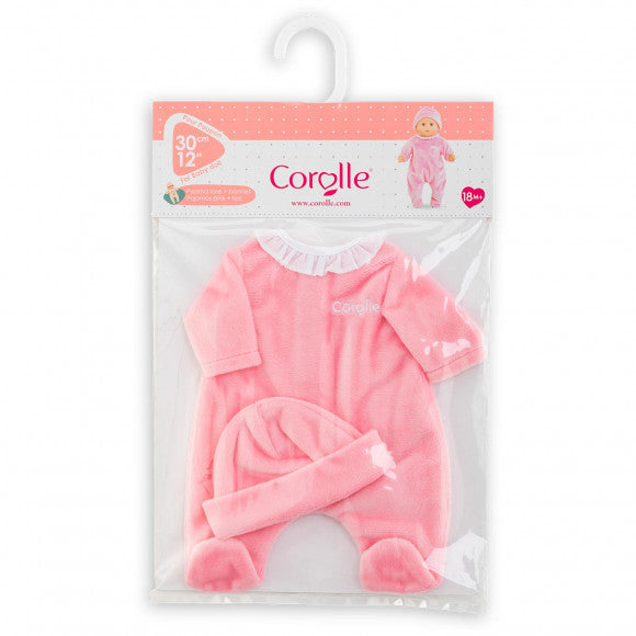 Corolle - Mon Premier Pink Pyjamas and Bonnet 30cm