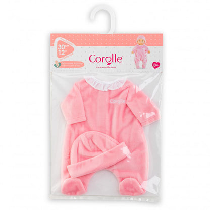 Corolle - Mon Premier Pink Pyjamas and Bonnet 30cm