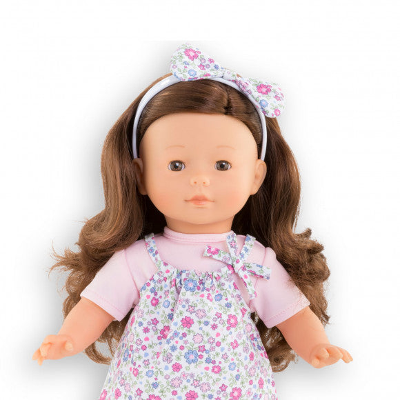 Corolle Ma Corolle - Floral Headband with Blue Brush