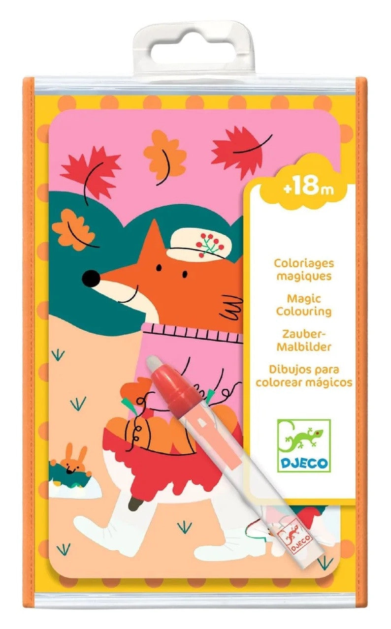 Djeco - Four Seasons Water Magic Colouring Set