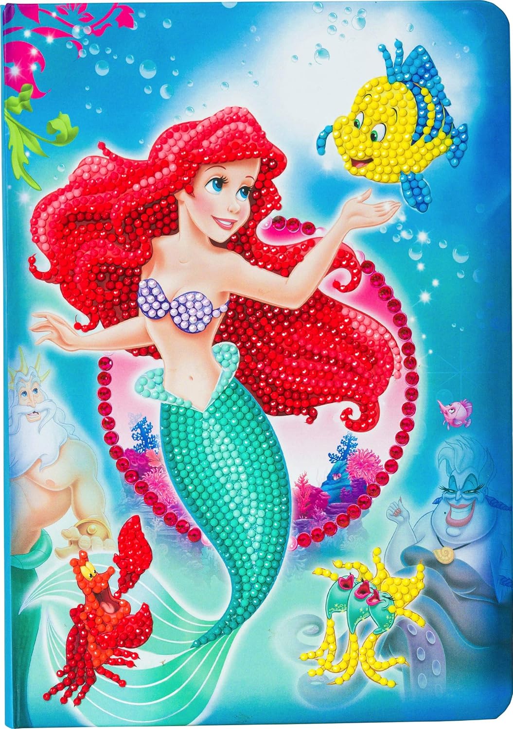 Crystal Art - The Little Mermaid Notebook 18x26cm product image 2