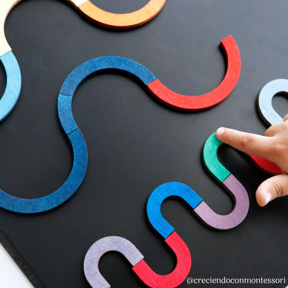 Grimm’s Magnet Puzzle Letter Shapes