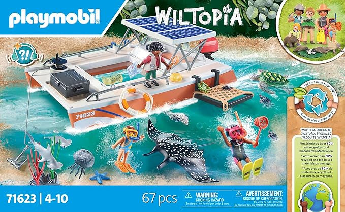 Playmobil Wiltopia -  Great Barrier Reef Examination 71623