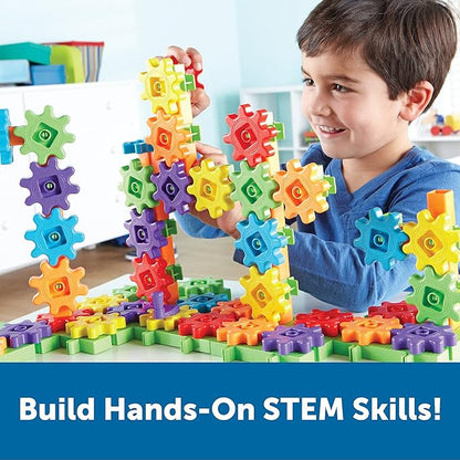 Learning Resources - GEARS GEARS GEARS 100 Piece Deluxe Building set