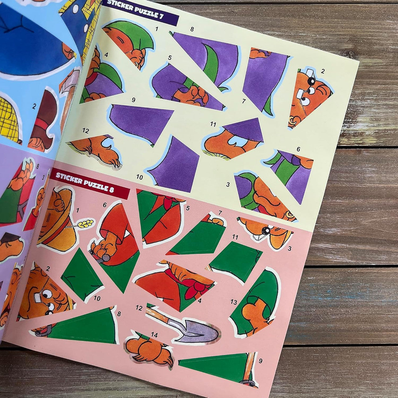 The Berenstain Bears Color by Sticker