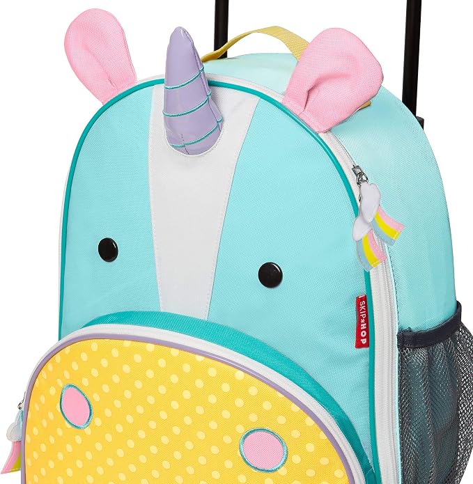 Skip Hop Kids Luggage with Wheels - Unicorn