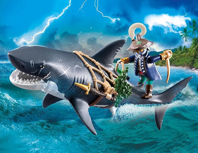 Playmobil Pirates - Giant Shark with Pirate 71793