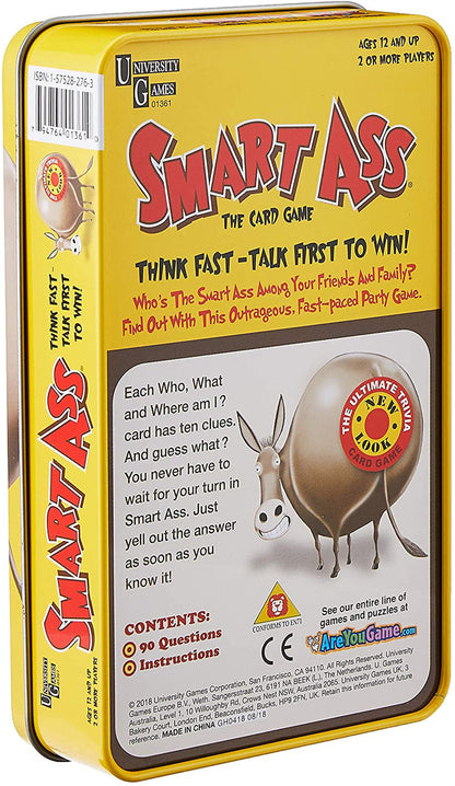 Smart Ass Tin Card Game