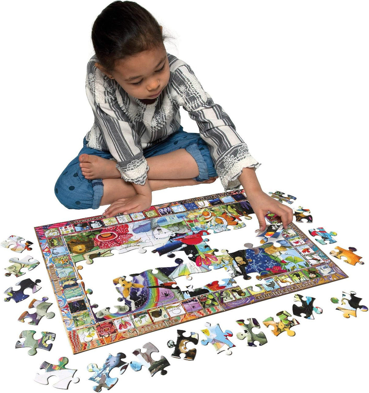 eeBoo 100pc - Natural Science puzzle
