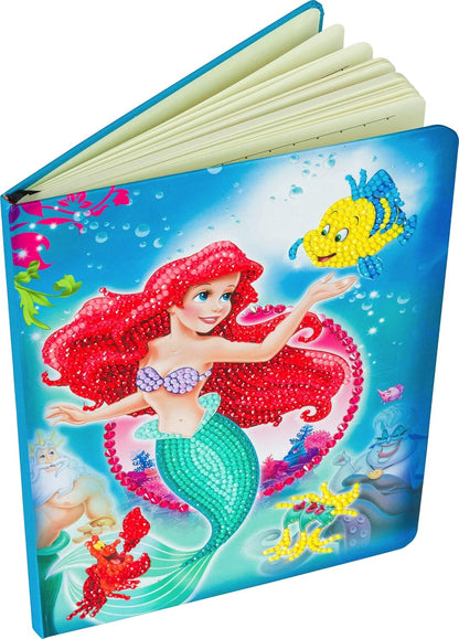 Crystal Art - The Little Mermaid Notebook 18x26cm product image 3