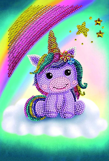 Crystal Art - Unicorn Smile Notebook 18x26cm product image 2