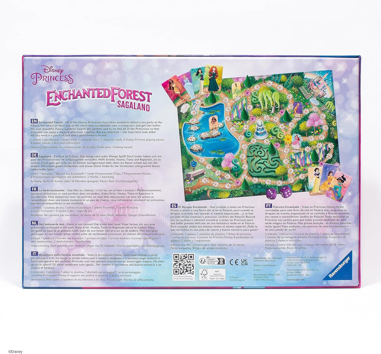 Ravensburger - Disney Enchanted Forest Sagaland Game