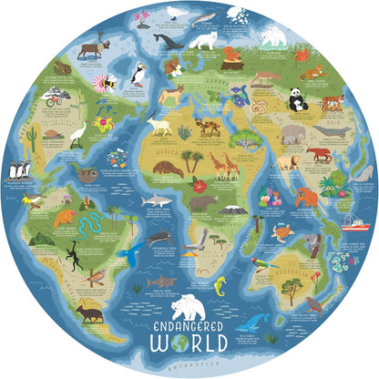 Ridley's 1000pc - Endangered World Jigsaw Puzzle