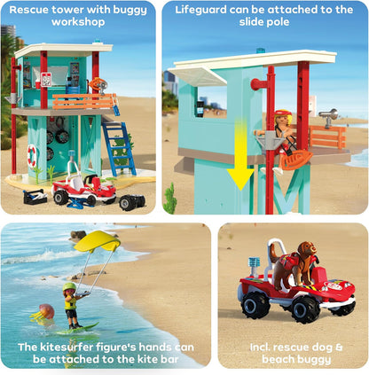 Playmobil - My Life - Lifeguard Tower with Beach Buggy 71903