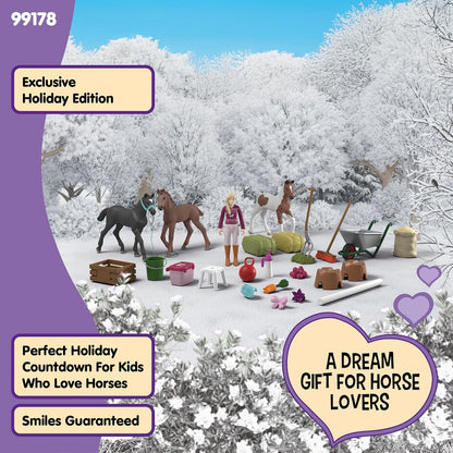 Schleich Horse Club Holiday Foal Magic Advent Calendar 99178