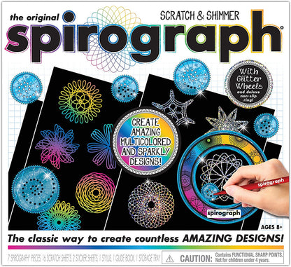 Spirograph Scratch & Shimmer