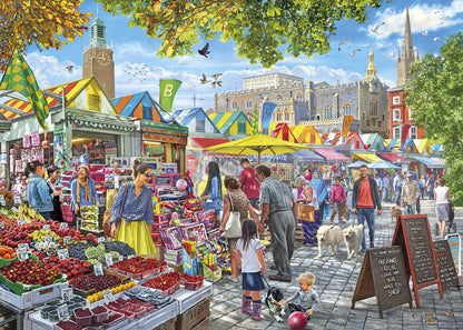 Gibsons 1000pc - Market Day, Norwich Puzzle