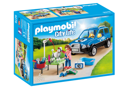 Playmobil City Life - Pet Hotel - Mobile Pet Groomer 9278