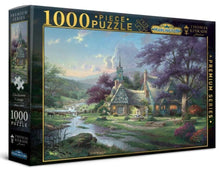 Harlington Thomas Kinkade 1000pc - Clocktower Cottage Puzzle