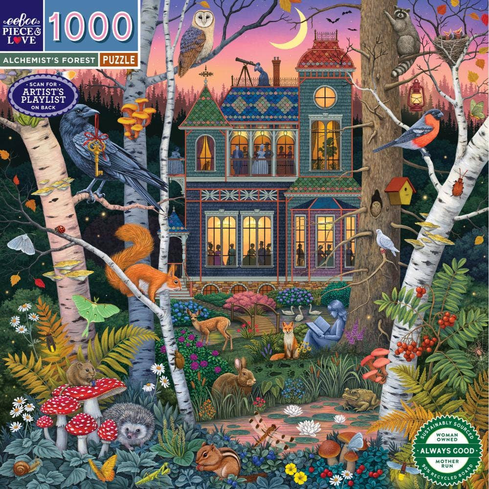 eeBoo 1000pc - Alchemist's Forest Puzzle