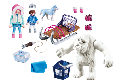 Playmobil - Yeti with Sleigh 9473