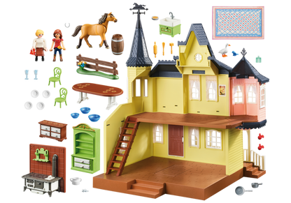 Playmobil Spirit - Lucky's Happy Home 9475 **Slight Box Damage**
