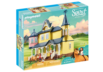 Playmobil Spirit - Lucky's Happy Home 9475 **Slight Box Damage**