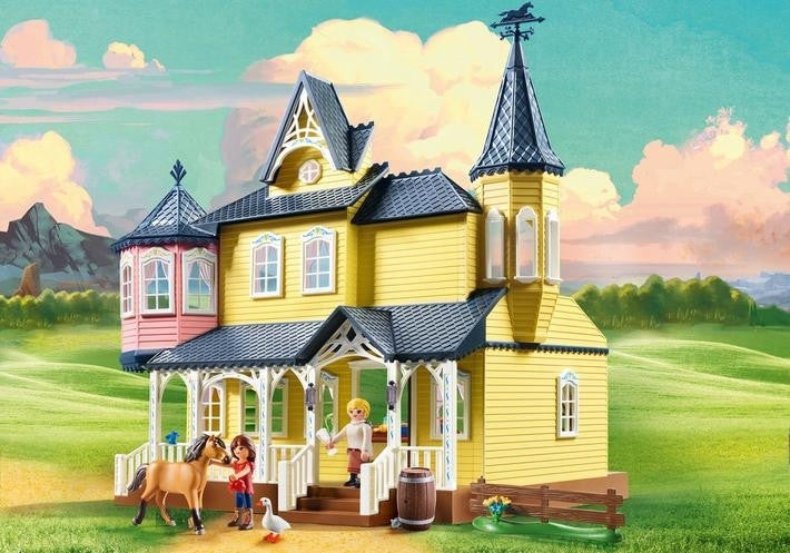 Playmobil Spirit - Lucky's Happy Home 9475 **Slight Box Damage**