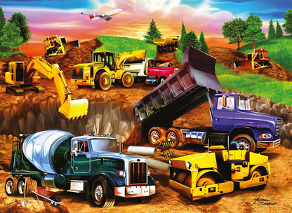 Ravensburger 60pc - Construction Crowd Puzzle