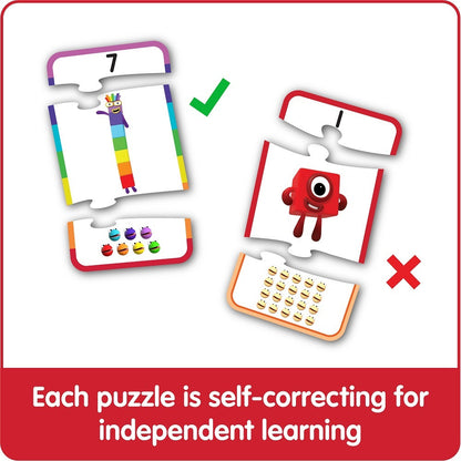 Hand2Mind - Numberblocks Counting Puzzle Set