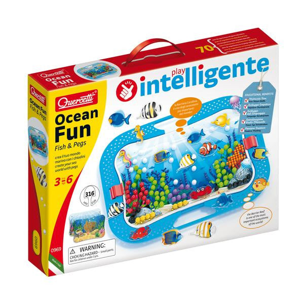 Quercetti - Ocean Fun - Fish & Pegs | 0969