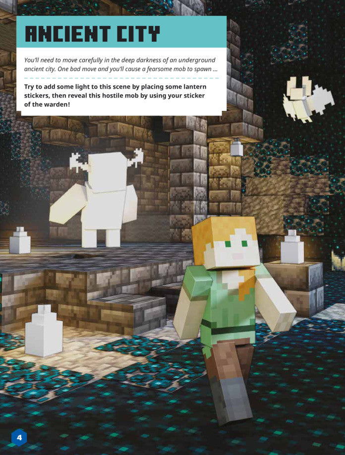 Minecraft Character Creator Sticker Book