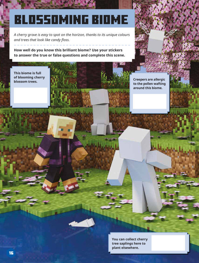 Minecraft Character Creator Sticker Book