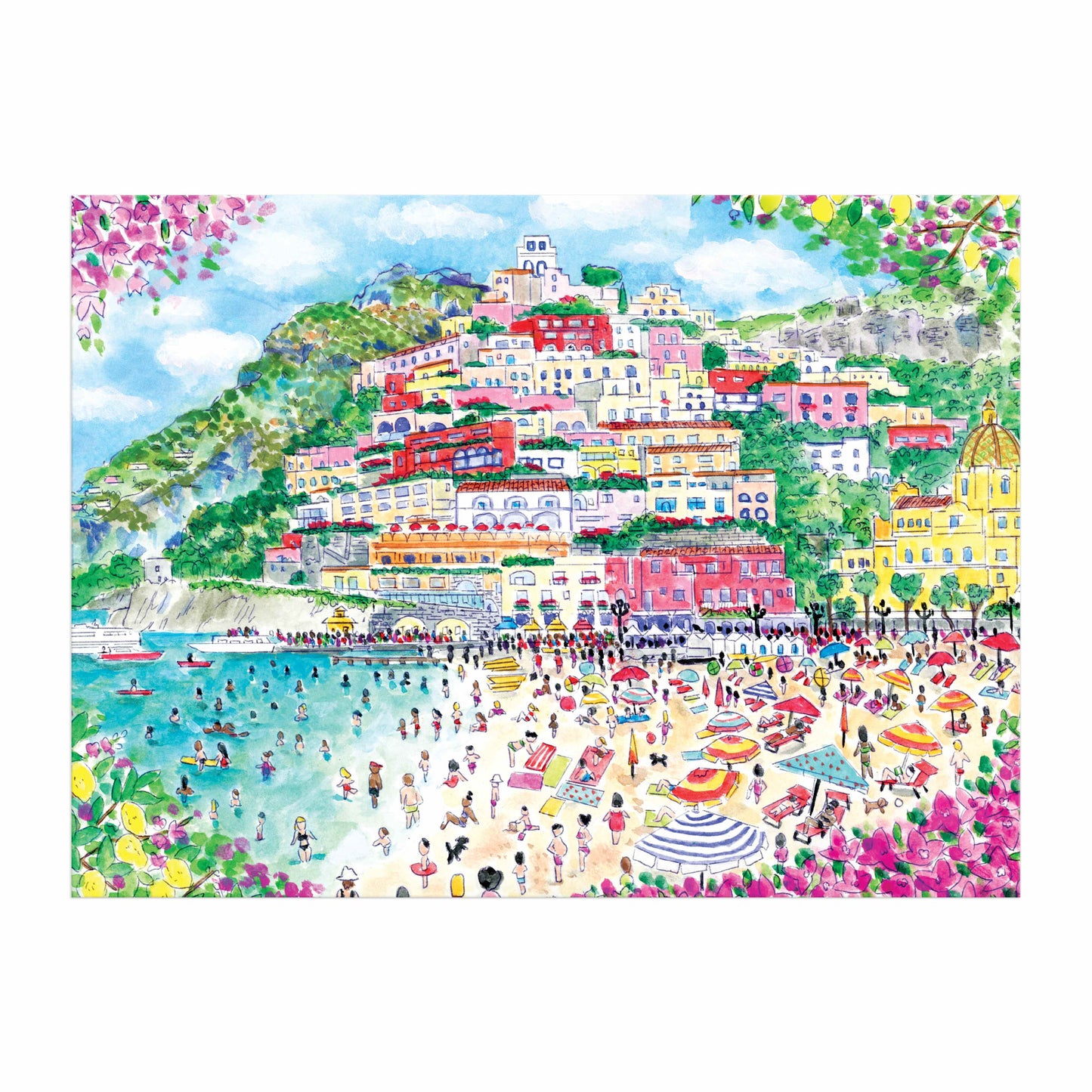 Galison 1000pc - Michael Storrings Coast of Italy Puzzle