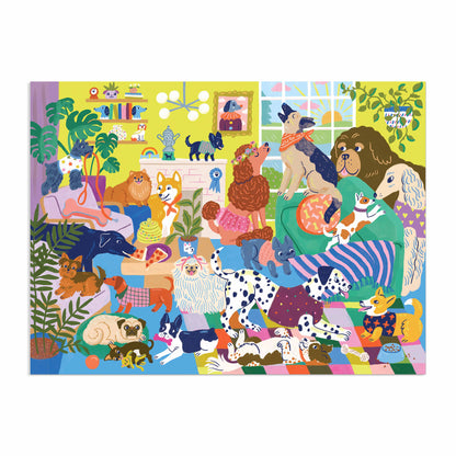 Mudpuppy Good Dog Club Family Puzzle - 1000 Piece