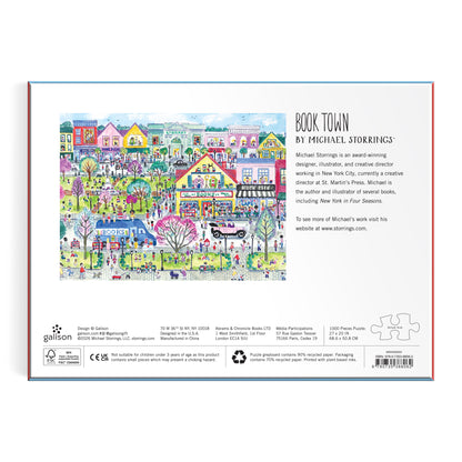 Galison 1000pc - Michael Storrings Book Townscape Puzzle