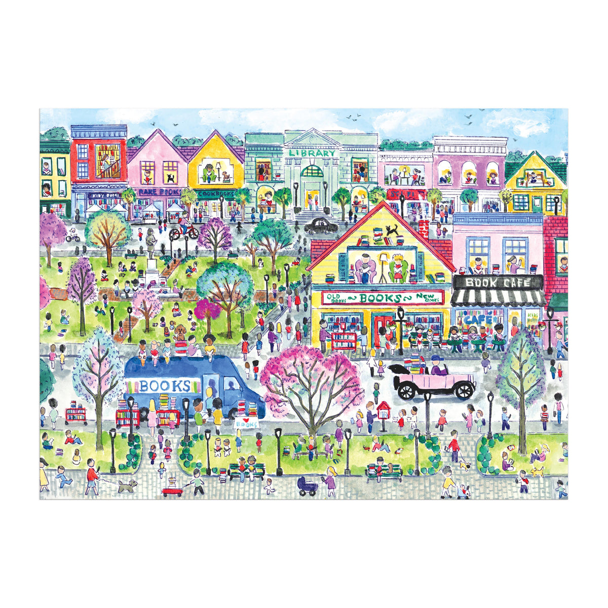 Galison 1000pc - Michael Storrings Book Townscape Puzzle