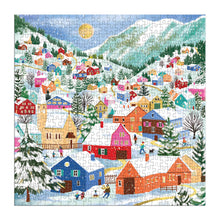 Galison 500pc - Swiss Alpine Village Foil Puzzle