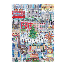 Galison 1500pc - Michael Storrings Christmas Around the World Puzzle