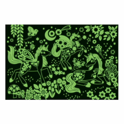 Mudpuppy 100pc - Unicorn Glow in the Dark Puzzle