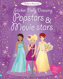 Usborne Sticker Dolly Dressing - Popstars & Movie Stars