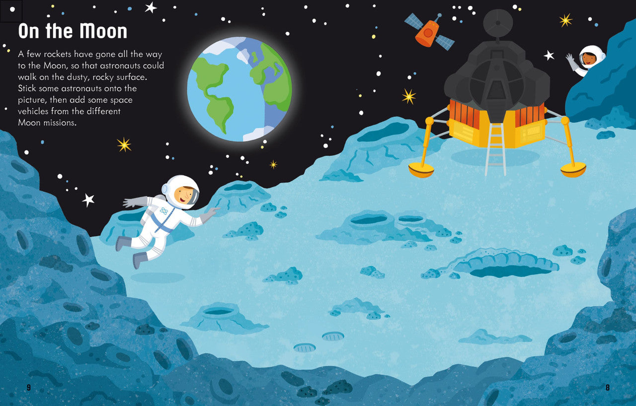 Usborne - First Sticker Book - Space