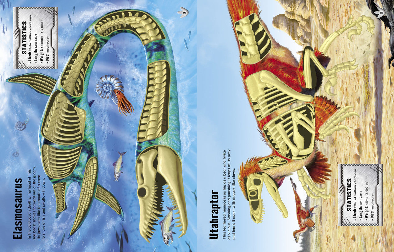 Usborne - Build Your Own Dinosaurs Sticker Book