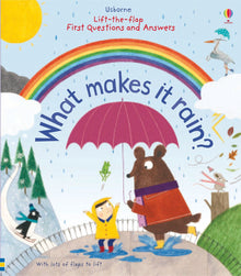 Usborne- Lift-The-Flap Very First Questions And Answers: What makes it rain?
