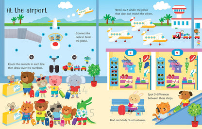 Usborne - Wipe-Clean Travel Activities Book