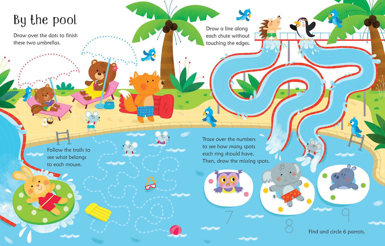 Usborne - Wipe-Clean Travel Activities Book