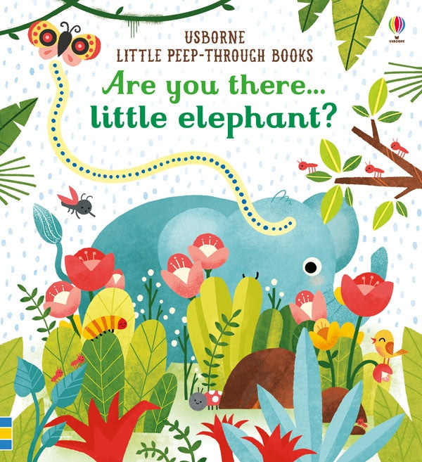 Usborne - Are You There Little Elephant? Little Peep-Through Book
